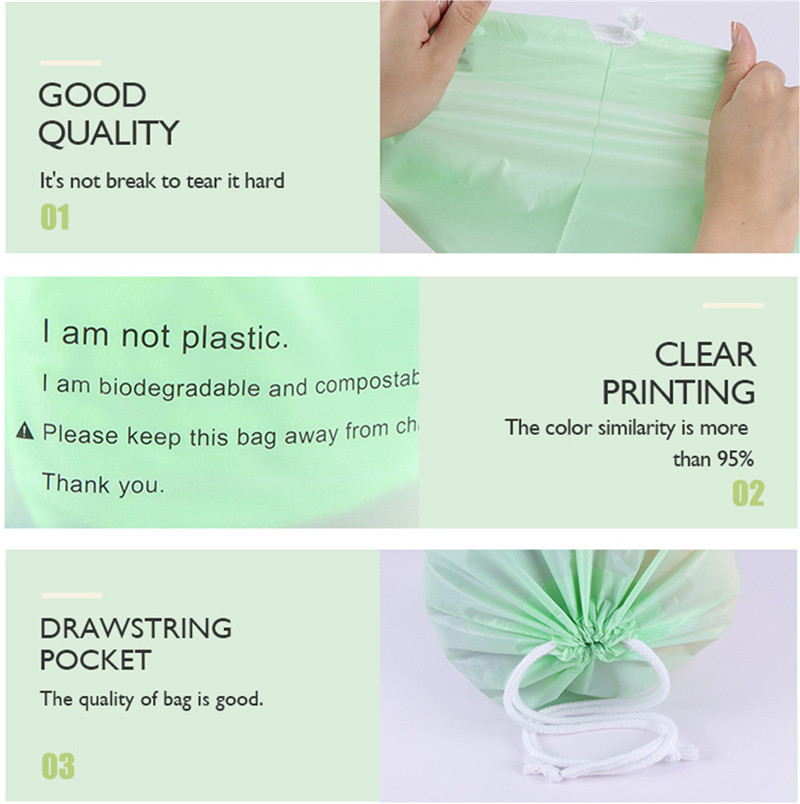 compostable custom own logo garment drawstring bags (2)